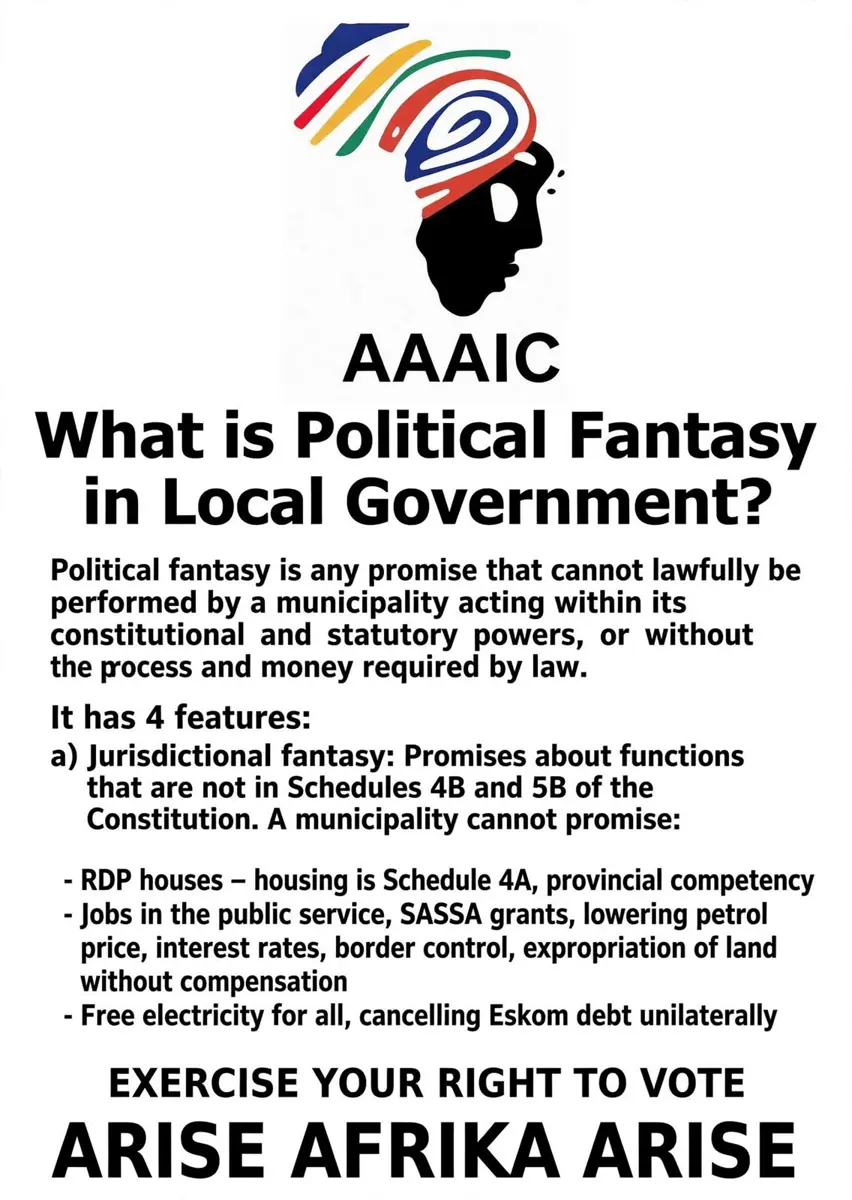 AAAIC poster: What is Political Fantasy in Local Government?